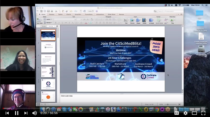 CitSciMedblitz webinar